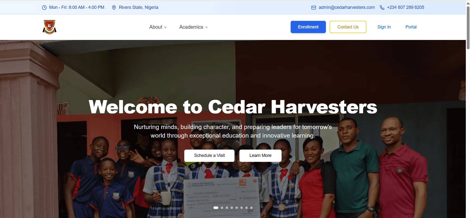 Cedar Harvesters School